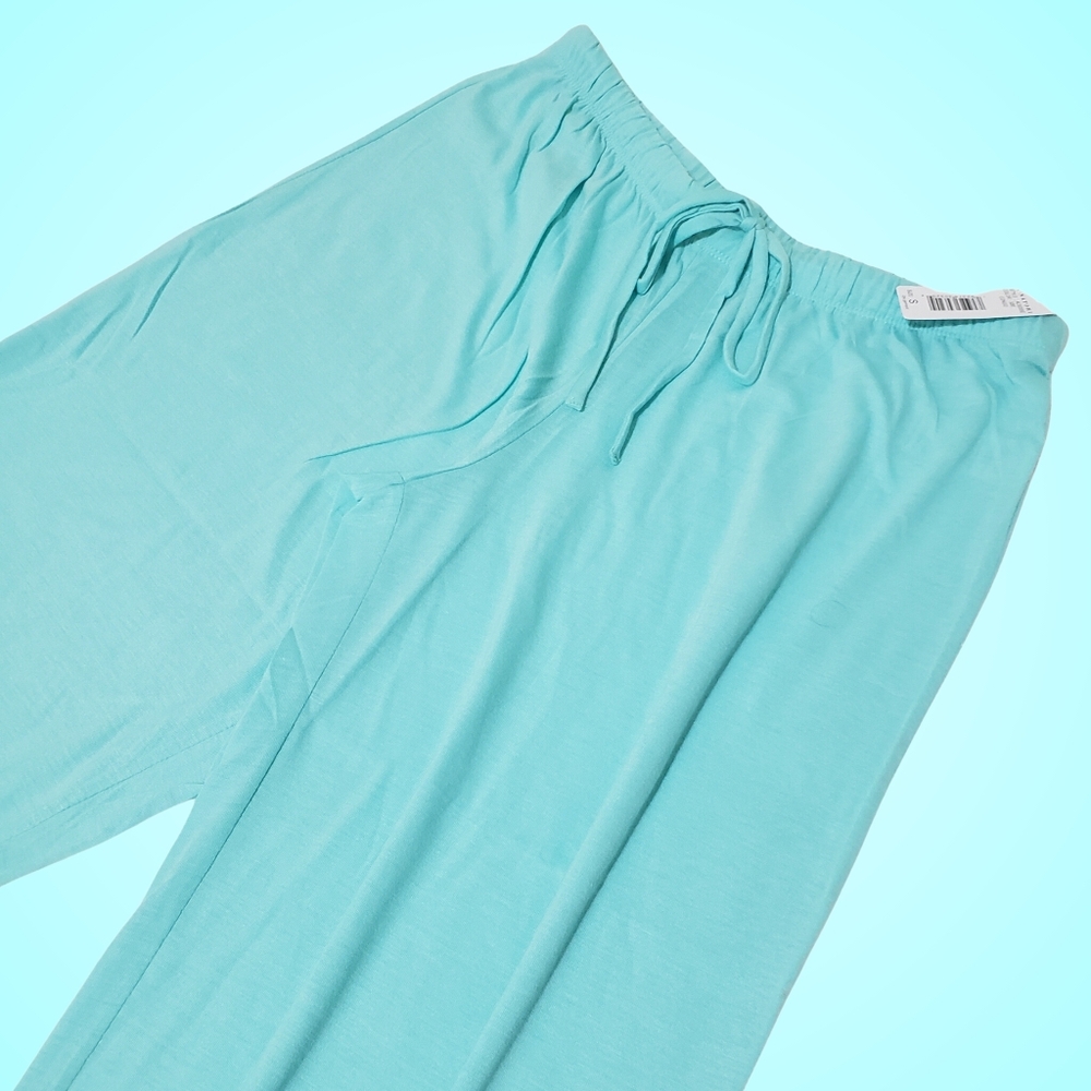 N NATORI Congo Pajama Set Small Blue 2-Piece Loungewear NWT 💙 - Picture 4 of 5